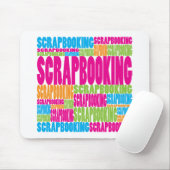 Buntes Scrapbooking Mousepad (Mit Mouse)