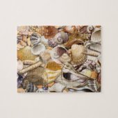 Buntes Seashells-Puzzlespiel Puzzle (Horizontal)
