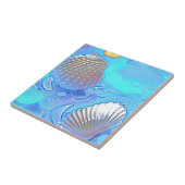 Buntes Seeglas Fliese (Seite)