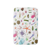 Buntes Seeleben Badematte (Vorderseite Vertikal)