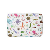 Buntes Seeleben Badematte (Vorderseite)