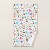 Buntes Seeleben Badhandtuch Set (Handtuch)