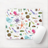 Buntes Seeleben Mousepad (Mit Mouse)