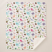 Buntes Seeleben Sherpadecke (Vorderseite)