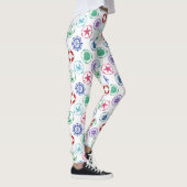 Buntes Seemuster Leggings (Rechts)