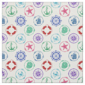 Buntes Seemuster Stoff (Muster)