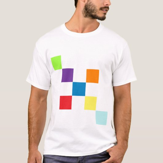 Buntes Shirt (Vorderseite)