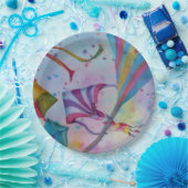 BUNTES SPASS-FLIEGEN-DRACHEN-PARTY PAPPTELLER (Party)