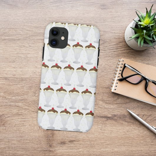 Buntes Spaß Whimsical Eisbecher Custom Case-Mate iPhone Hülle