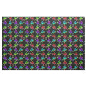 Buntes Spinosaurus Dinosaurier Paleo Gewebe Stoff (Fat Quarter (45,7 x 55,9 cm))