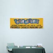 Buntes Stamm-oder-Behandle-Event-Banner Banner (Messeveranstaltung)