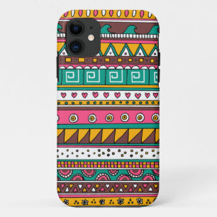 Buntes Stammes- Muster Case-Mate iPhone Hülle