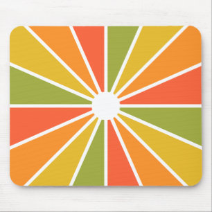 Buntes Strahlen mousepad, kundengerecht Mousepad