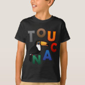 Buntes Toucan T-Shirt (Vorderseite)