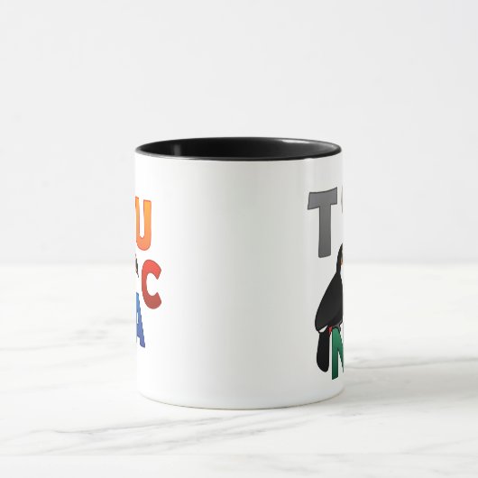 Buntes Toucan Tasse (Zentrum)