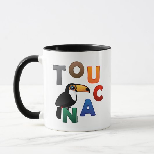 Buntes Toucan Tasse (Links)