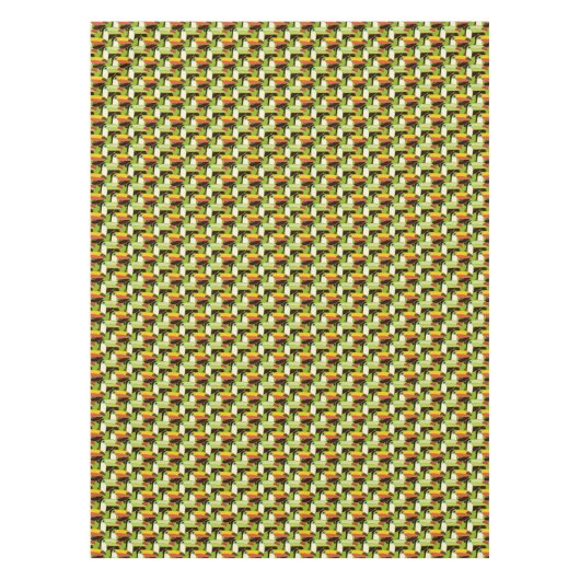 Buntes Toucans 2 Tischdecke (Vorderseite)