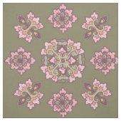 Buntes Tracery-Verzierungs-Muster-Gewebe Stoff (Muster)