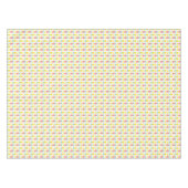 Buntes tropische Frucht-Muster Tischdecke (Vorderseite (Horizontal))