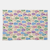 Buntes tropisches Ananas-Geschirrtuch Geschirrtuch (Horizontal)