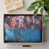 Buntes tropisches Korallenriff Seidenpapier (Geschenk)