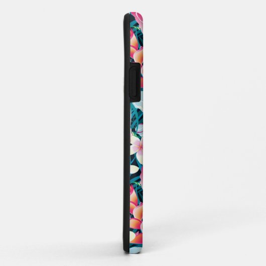 Buntes tropisches Muster Case-Mate iPhone Hülle (Hinten/Rechts)