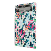 Buntes tropisches Muster Mini Klemmbrett (Gewinkelt2)