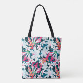 Buntes tropisches Muster Tasche (Rückseite)