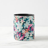 Buntes tropisches Muster Tasse (Zentrum)