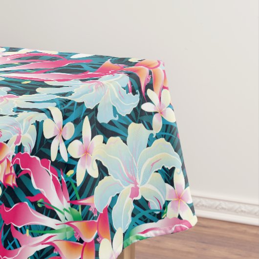 Buntes tropisches Muster Tischdecke (Beispiel)