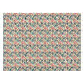 Buntes Tupfen-Kaktus-Muster Tischdecke (Vorderseite (Horizontal))