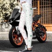 Buntes ultraweiches Holiday-Muster Weihnachtstag Leggings