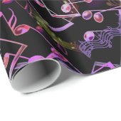 Buntes und verrücktes geschenkpapier (Rolleneckpunkt)