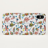 Buntes Unterwasserseeleben-Muster Case-Mate iPhone Hülle (Rückseite (Horizontal))