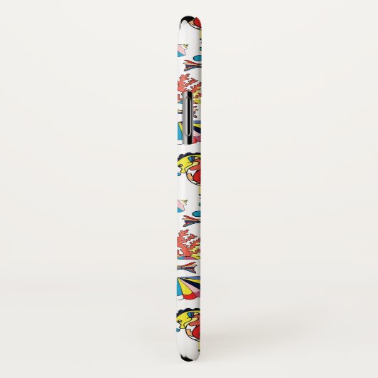 Buntes Unterwasserseeleben-Muster Case-Mate iPhone Hülle (Hinten/Rechts)