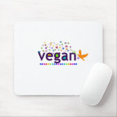 Buntes veganes mousepad (Mit Mouse)