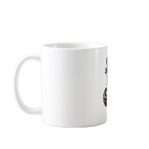 Buntes Vintage-Katzen-Tasse – Süße skurrile Katzen