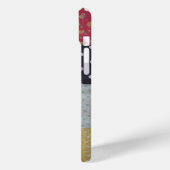 buntes, Vintages Patchwork Case-Mate iPhone Hülle (Rückseite / Links)