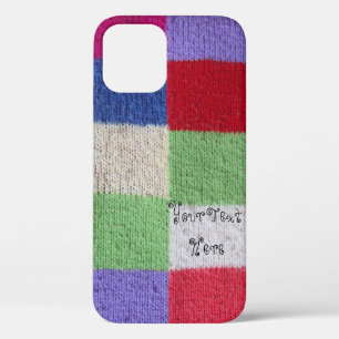 buntes Vintages Strickmuster Case-Mate iPhone Hülle