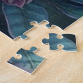 Buntes Vogel-Blumen-Puzzle Puzzle (Seite)