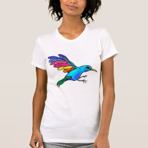 Buntes Vogel-T-Shirt T-Shirt