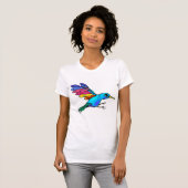 Buntes Vogel-T-Shirt T-Shirt (Vorne ganz)