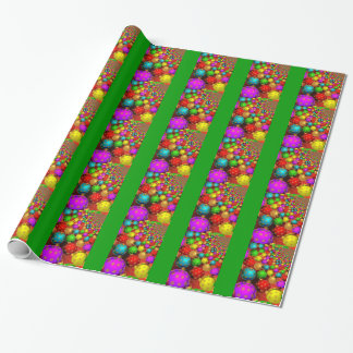 Buntes Weihnachten Geschenkpapier