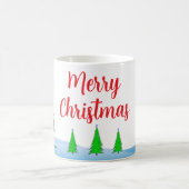 Buntes Weihnachts-Cartoon Kaffeetasse (Mittel)