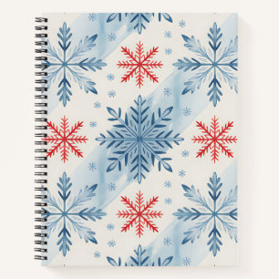 Buntes Weihnachts-Notizbuch – Festliches Winter-De Notizblock