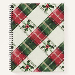 Buntes Weihnachts-Notizbuch – Festliches Winter-De Notizblock