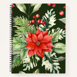 Buntes Weihnachts-Notizbuch – Festliches Winter-De Notizblock
