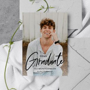 Buntes Wort Editierbare Farb-Abschluss-Einladung Einladung