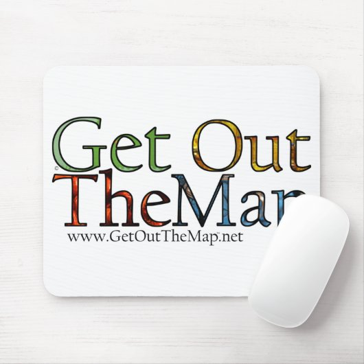 Buntes Wörter mousepad (Mit Mouse)