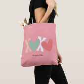Buntes "XOXO" Valentinstag Tasche (Von Nahem)